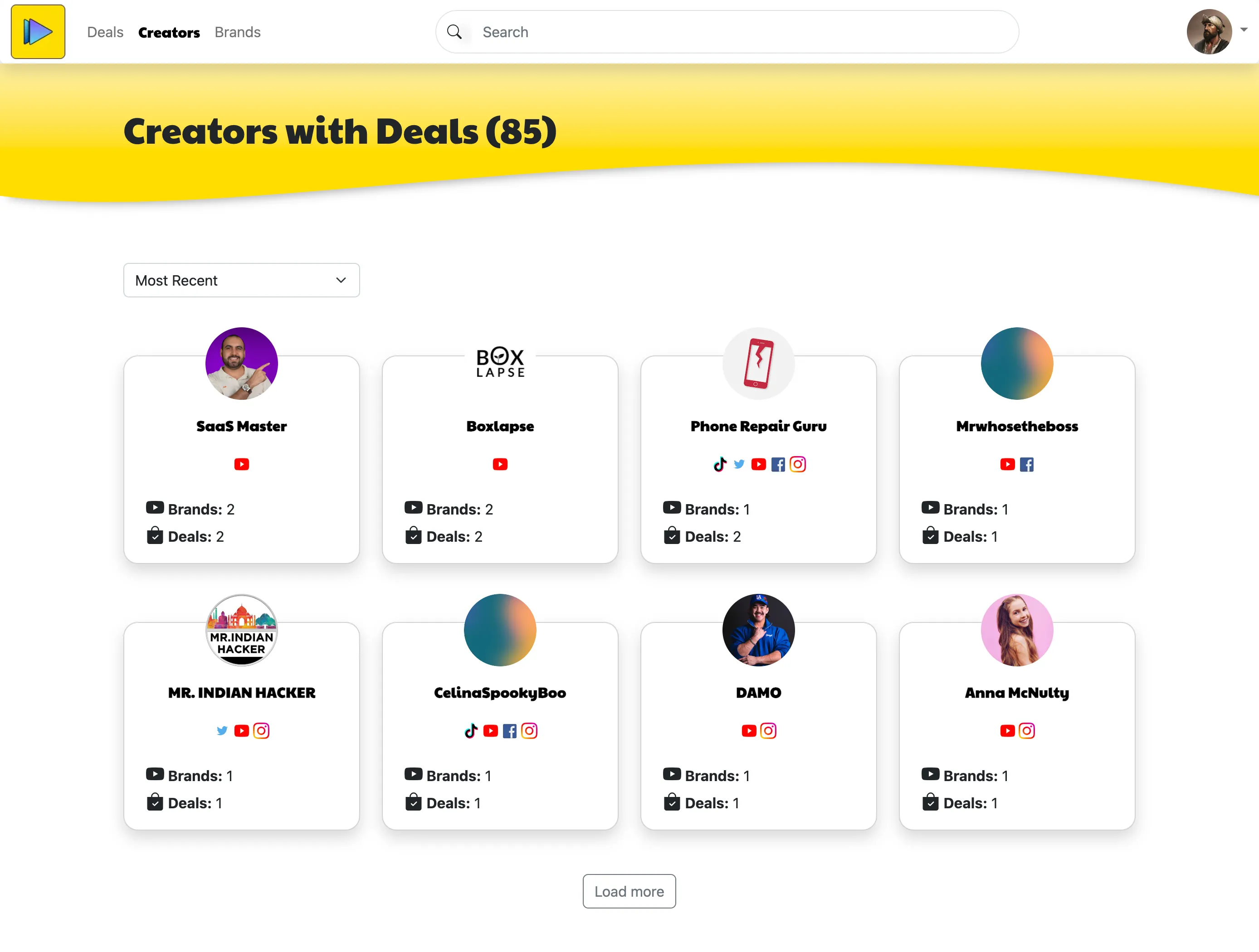 CreatorSquare creators